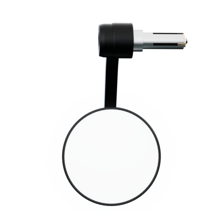 HIGHSIDER Conero Black Edition Bar End Mirror W. Led Indicator