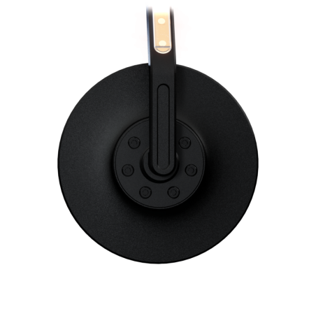 HIGHSIDER Conero Black Edition Bar End Mirror W. Led Indicator