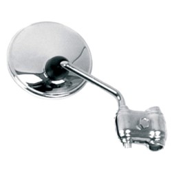 Retrovisor derecho universal V PARTS bordón 80 mm cromado