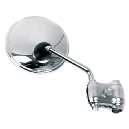 Retrovisor derecho universal V PARTS bordón 80 mm cromado
