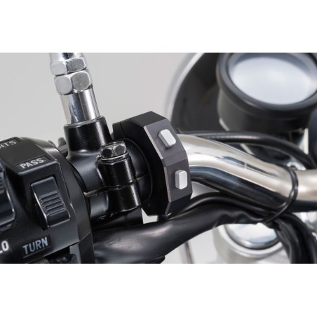 Botonera DAYTONA CNC 2 botones para velocímetro Velona - Negro