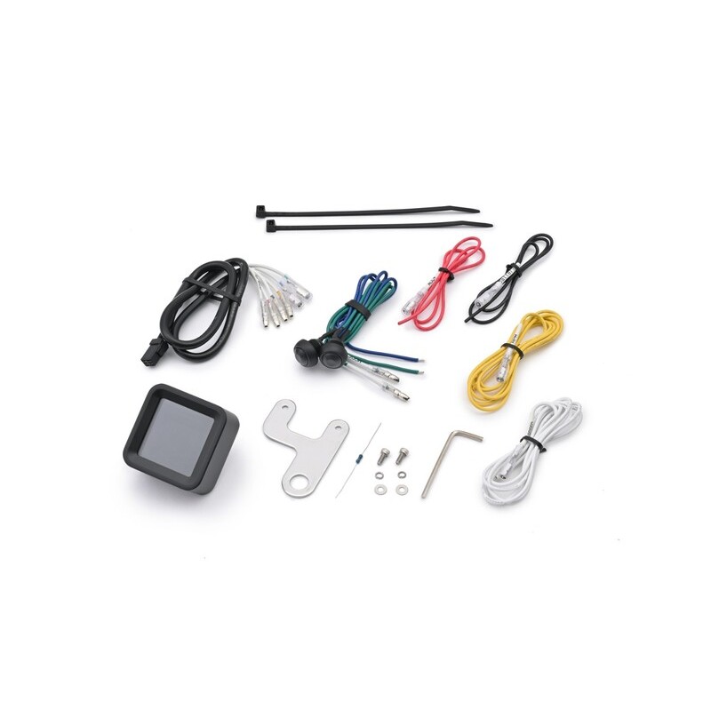 Velocímetro + Tacómetro digital LCD DAYTONA Cube