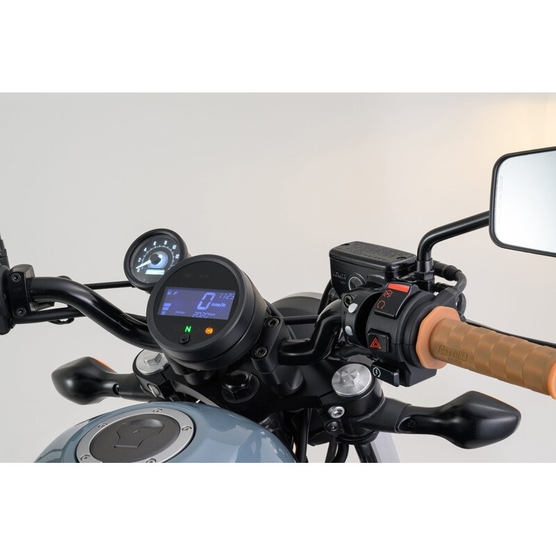 Botonera DAYTONA CNC 2 botones para velocímetro Velona - Negro