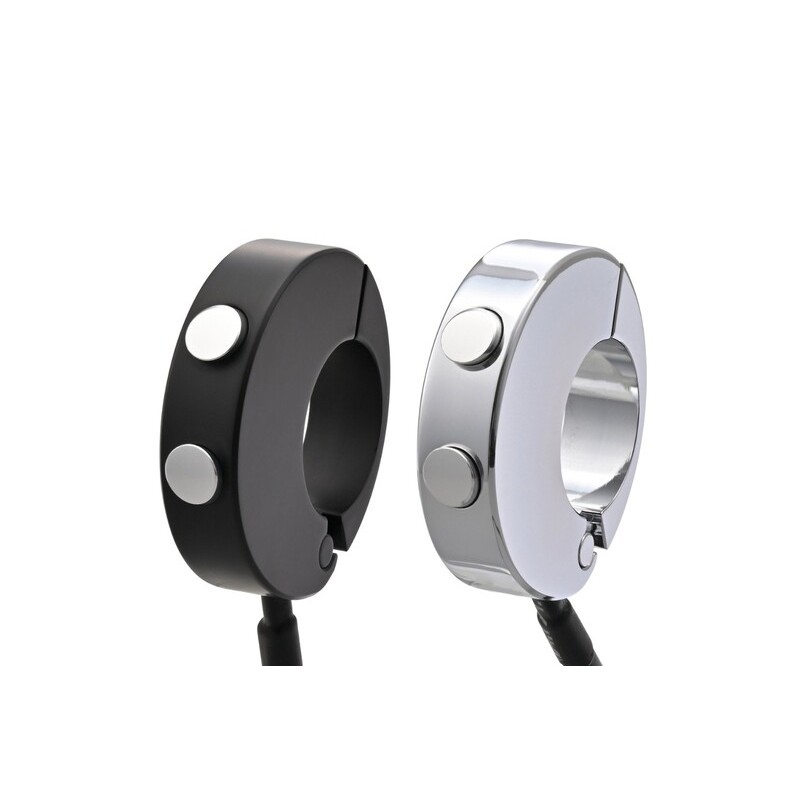 Botonera DAYTONA CNC 2 botones para velocímetro Velona - Negro