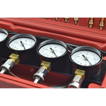 Kit completo sincronizador/calibrador de carburador (aspirador) BUZZETTI