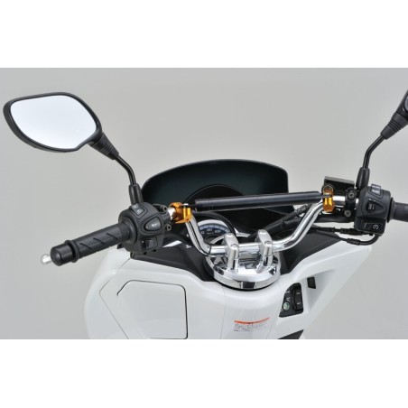 Barra de refuerzo de manillar DAYTONA aluminio anodizado negro - 250mm