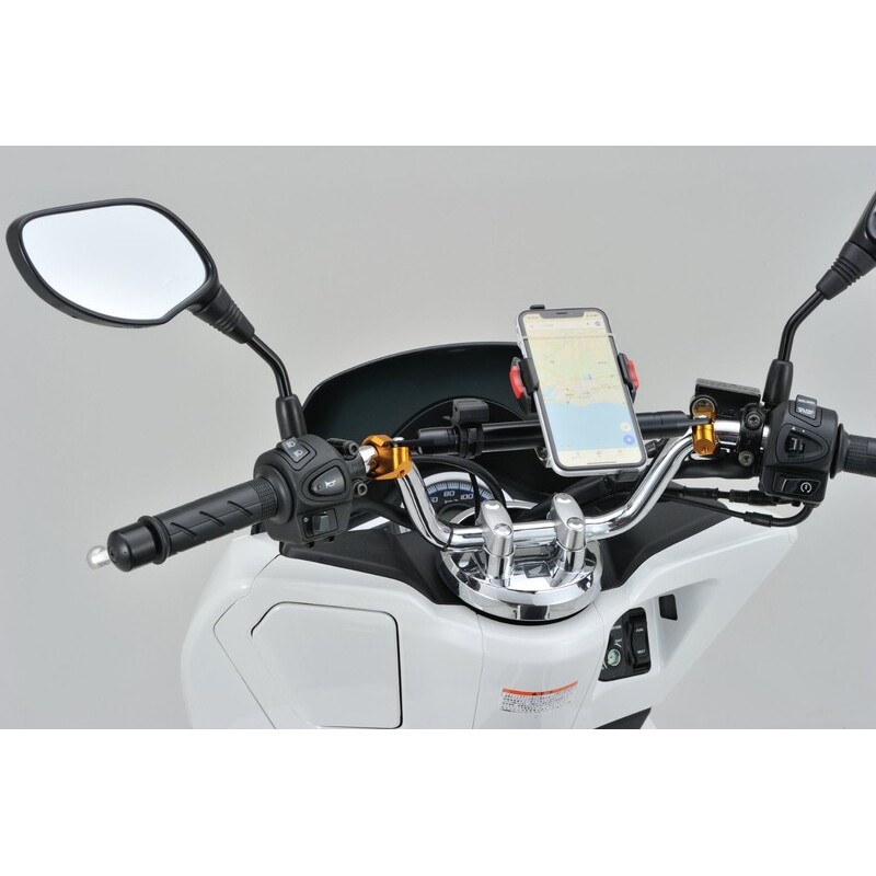 Barra de refuerzo de manillar DAYTONA aluminio anodizado negro - 250mm