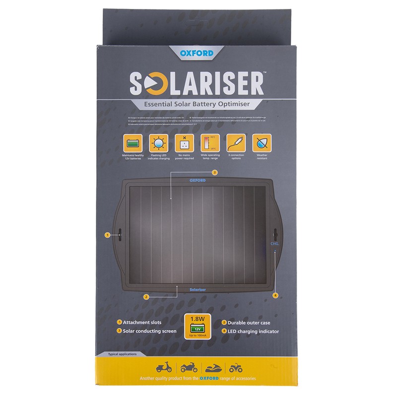 Cargador solar OXFORD