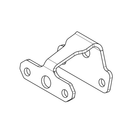 HIGHSIDER pro License plate light holder-XL