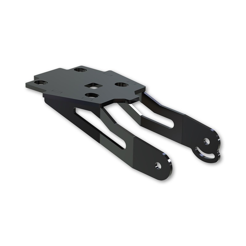 Portamatrículas HIGHSIDER Akron-RS Pro (con luz de matrícula)