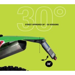 Portamatrículas con piloto LED RACETECH Integra Street 30º 2