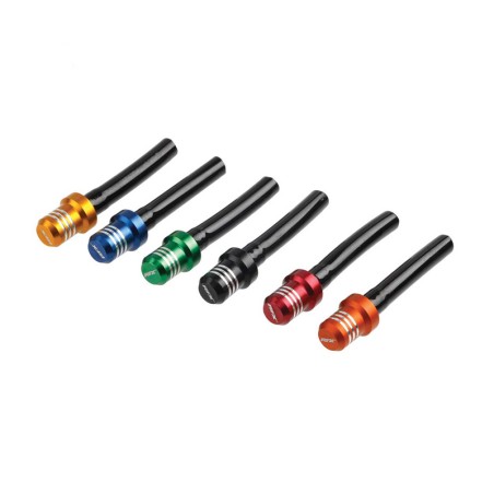 Válvula tapón depósito de gasolina RFX Race - Manguito corto con tapón de 1 vía (Azul)