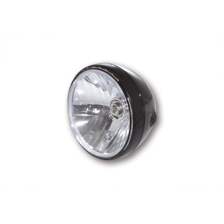 HIGHSIDER smart 7 inch headlight RENO 2, black glossy