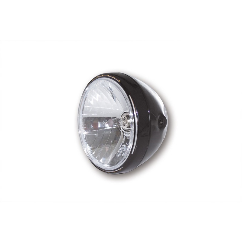 HIGHSIDER smart 7 inch headlight RENO 2, black glossy