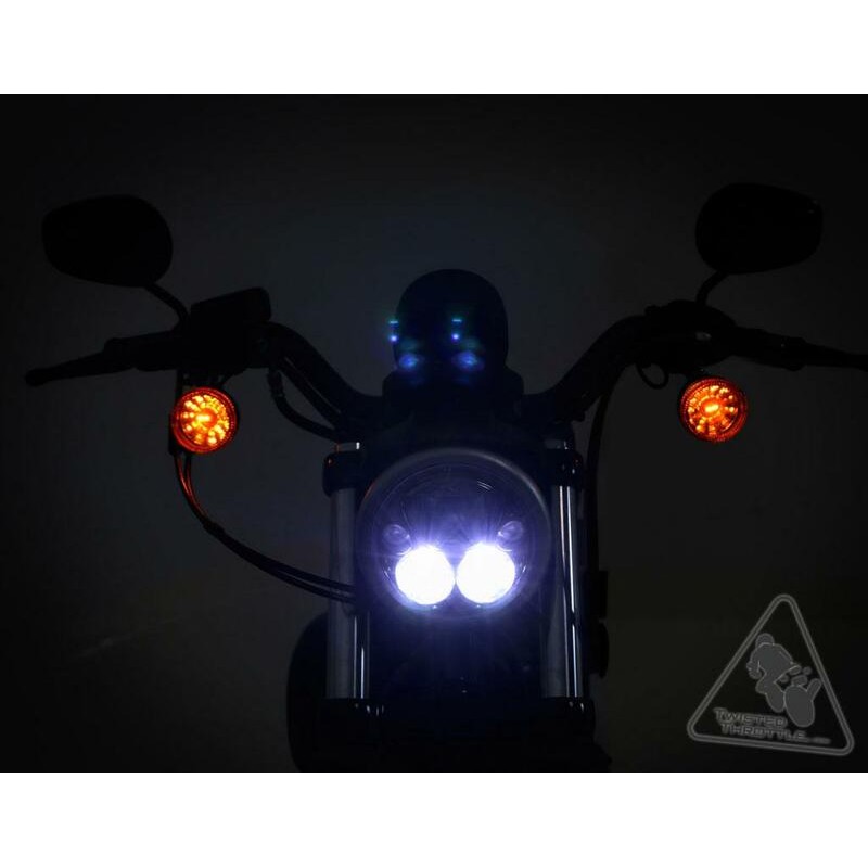 Faro LED Denali M5 Ø145mm Negro brillo