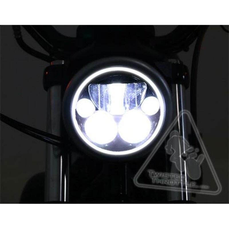 Faro LED Denali M5 Ø145mm Negro brillo