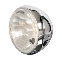 HIGHSIDER smart HIGHSIDER smart 7 inch headlight British style, chrome