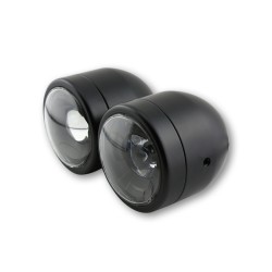 HIGHSIDER smart LED headlight TWIN, black, side mounting 2