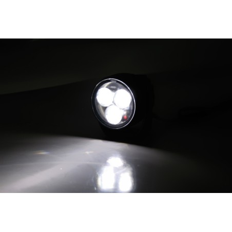 Faro delantero LED HIGHSIDER Satellite-High (solo luz de carretera)