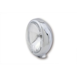 HIGHSIDER smart 4 1/2 inch driving lamp, flat housing, chrome plated