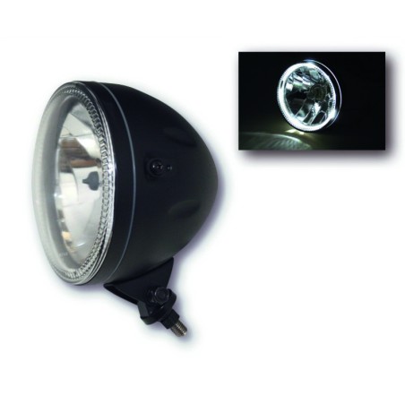Faro delantero BIHR marco LED negro