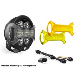 Faro auxiliar LED DENALI D7 Pro con sistema Modular X-Lens 2