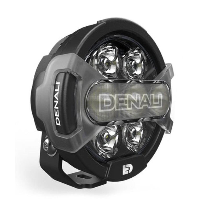 Kit de faro auxiliar LED DENALI D7 Pro con controlador CANsmart™ GEN II y soporte