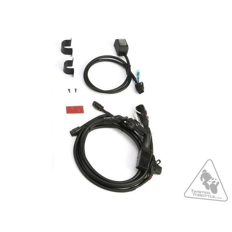 Kit de faro auxiliar LED DENALI DM con cableado premium - Universal