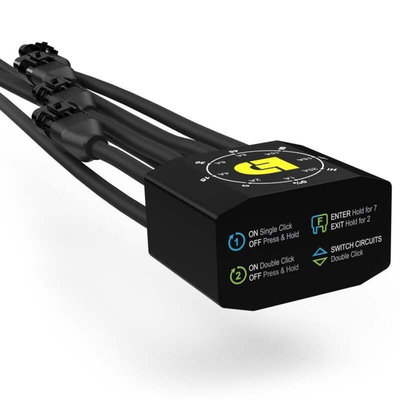 Kit de faro auxiliar LED DENALI S4 con controlador DialDim™ - Universal