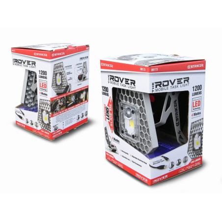 Lámpara de taller LED RISK RACING Striker Rover 1200 lúmenes