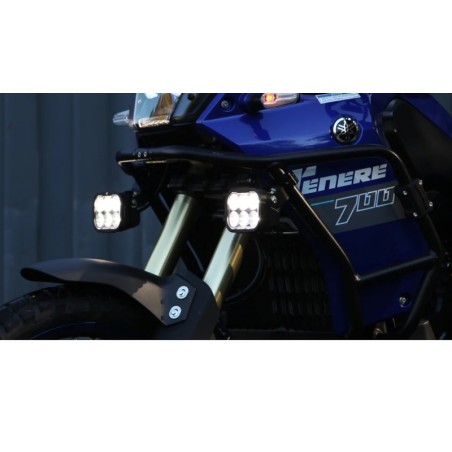 Luz de carretera DENALI DL6 Hybrid Driving - Lente blanca