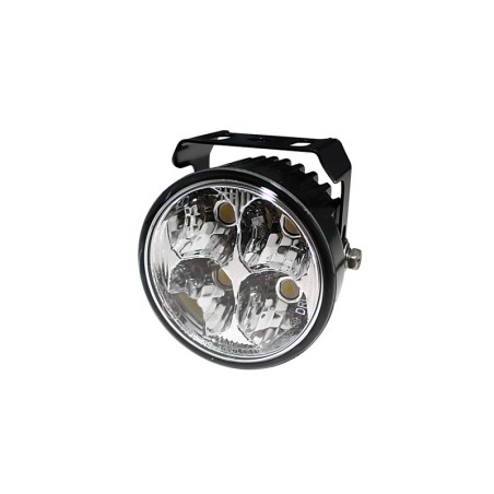 Luz de conducción diurna LED HIGHSIDER redonda