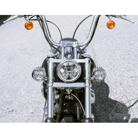 Soporte a la horquilla para luces Denali Ø39-49mm Color Cromado