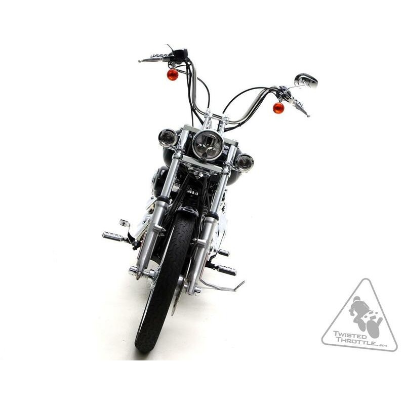 Soporte a la horquilla para luces Denali Ø39-49mm Color Cromado