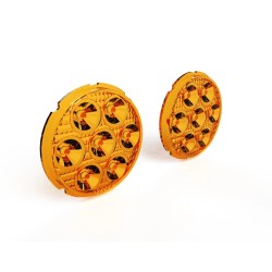 Kit de Lentes DENALI para luces D7 ámbar - pareja