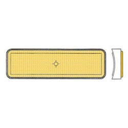 Catadióptrico rectangular lateral V PARTS