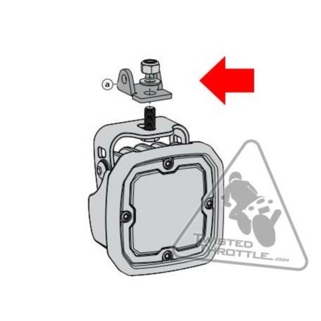 Soporte de luces Denali para defensas BMW