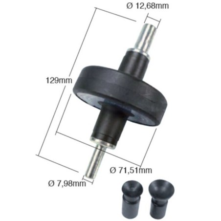 Herramienta oscilante/rotatoria con ventosa para mantenimiento de válvulas BUZZETTI