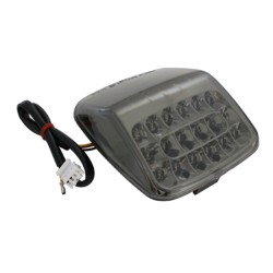HIGHSIDER smart LED taillight, tinted glass and chrome reflector, HARLEY-DAVIDSON V-Rod 02-08 2