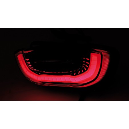 HIGHSIDER smart LED taillight HONDA CB 650 year 18-, reflector black, tinted