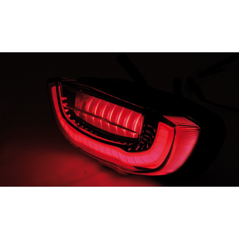 HIGHSIDER smart LED taillight HONDA CB 650 year 18-, reflector black, tinted
