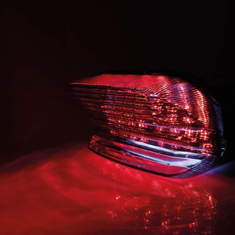 HIGHSIDER smart LED taillight with tinted glass, YAMAHA XJR 1300 99-
