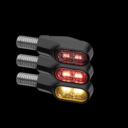 HIGHSIDER Ventura-X Led Taillight/Indicator, Black, Smoke 2