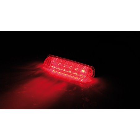 HIGHSIDER smart Mini LED taillight, clear glass, E-approved
