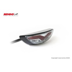KOSO Led-Taillight, Smoke GT-03, e-mark.