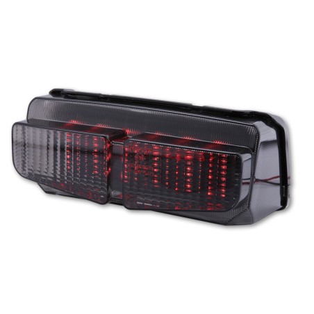 HIGHSIDER smart LED taillight with tinted glass, YAMAHA FZS 600 to 03