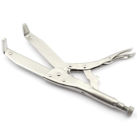 Herramienta profesional de fijación de polea dobles muescas, apertura max 127mm BUZZETTI