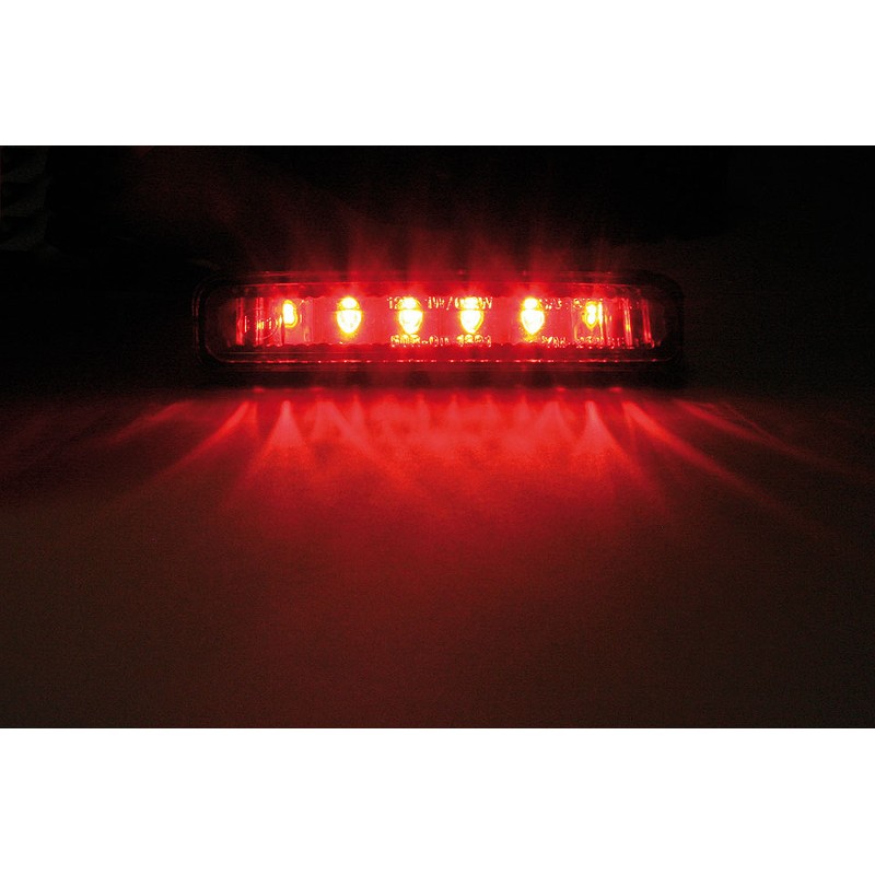 HIGHSIDER smart Mini LED taillight, tinted glass, E-gepr.