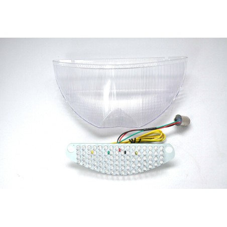 Piloto trasero BIHR LED con intermitentes integrados BMW F650GS / R1200GS