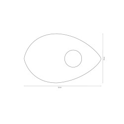 HIGHSIDER smart Alu mounting plates INDY SPACER for HONDA, Set 2